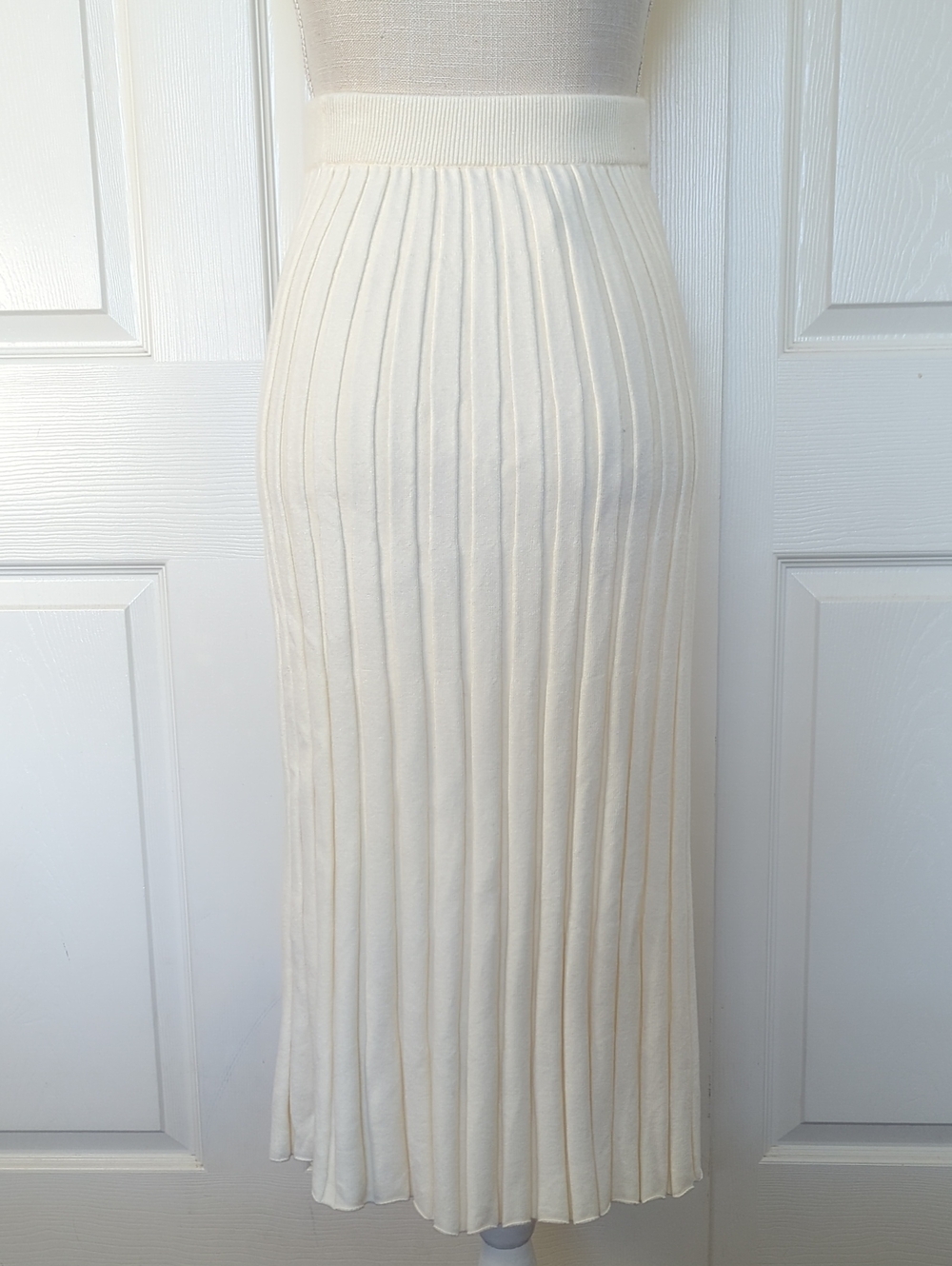 & Other Stories Rib Knit Midi Skirt - Picture 7 of 10